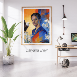 Daryana Emyr — Flores, Huellas y Mar