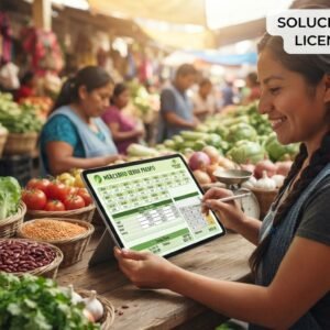 Planificador Financiero Digital - Mercadito Verde Fresco (Licencia Pro 2 Años)