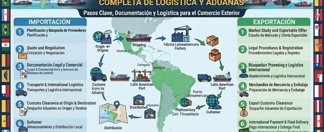 El Proceso de Importación y Exportación de Mercancías en Latinoamérica