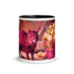 Panama Ñeque Mug | Tropical Agouti & Fruit Jar Coffee Mug